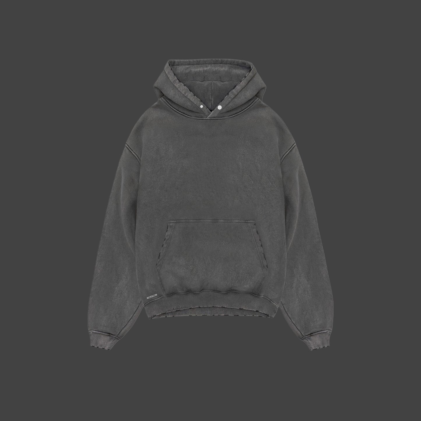Embroidery patch - grey washed hoodie