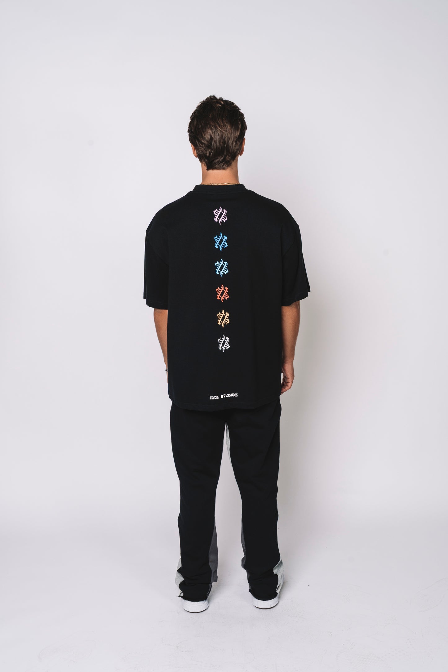 Multi color spine - black
