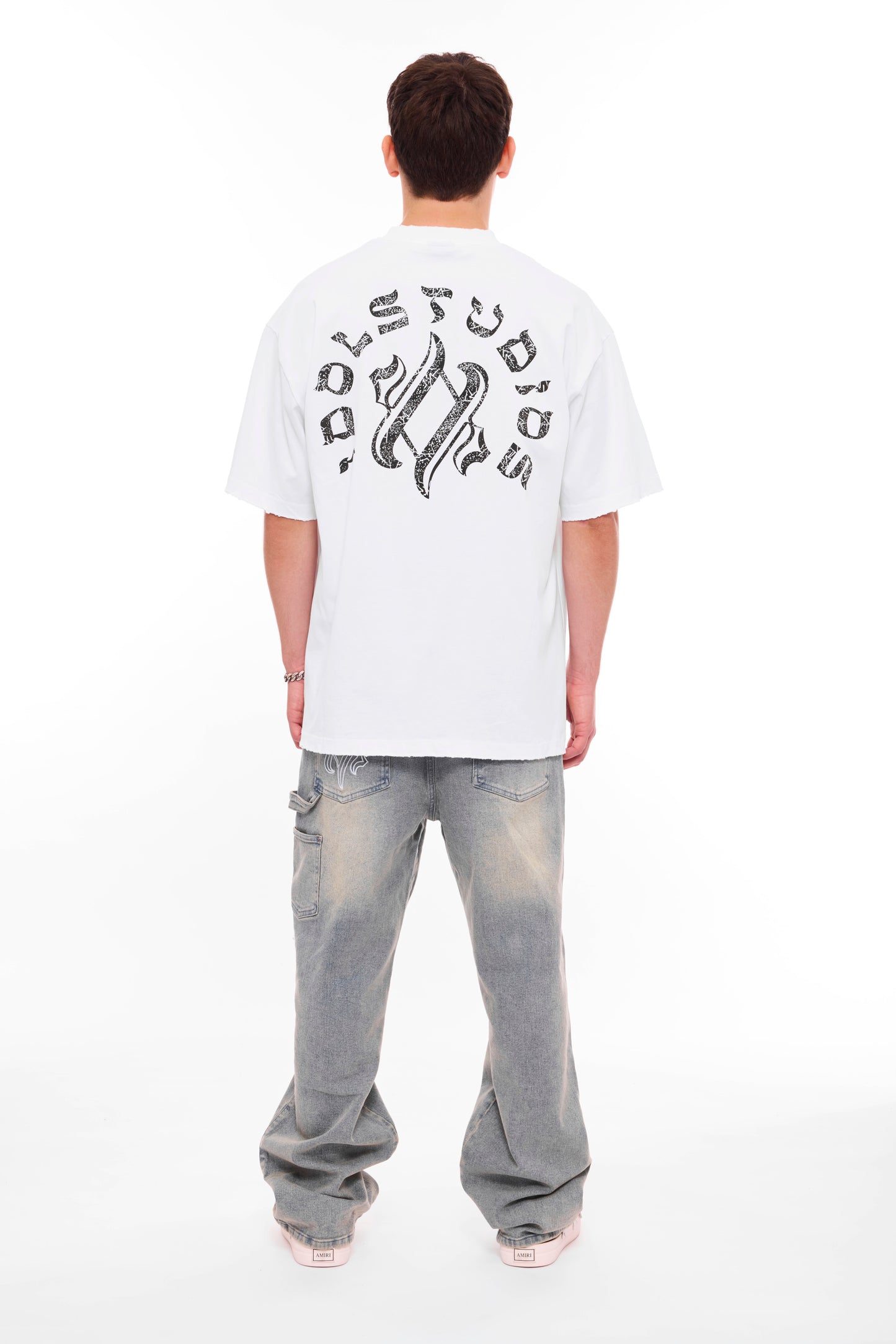SCROLL LOGO - WHITE