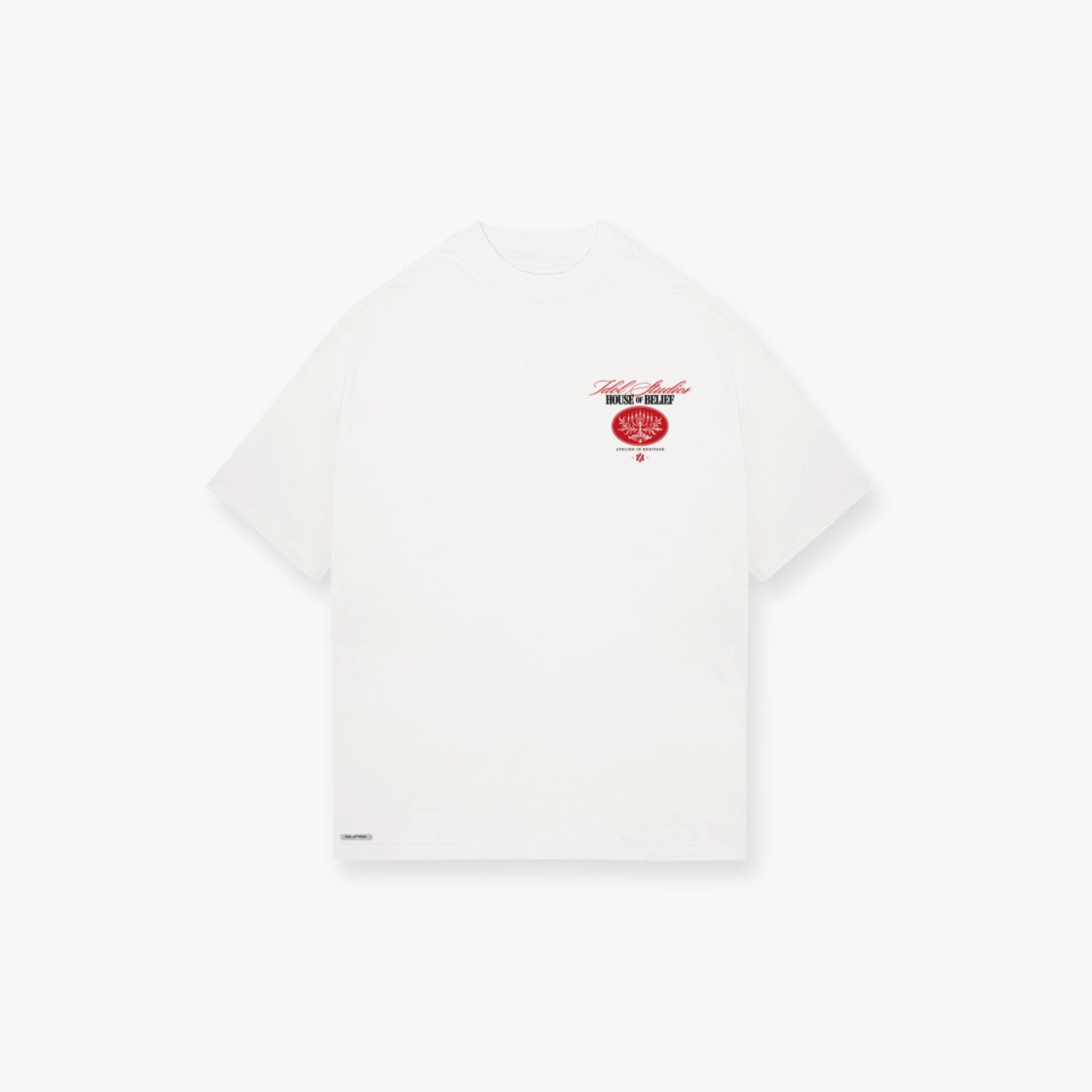 BELIEF - WHITE T-SHIRT – IDOL STUDIOS