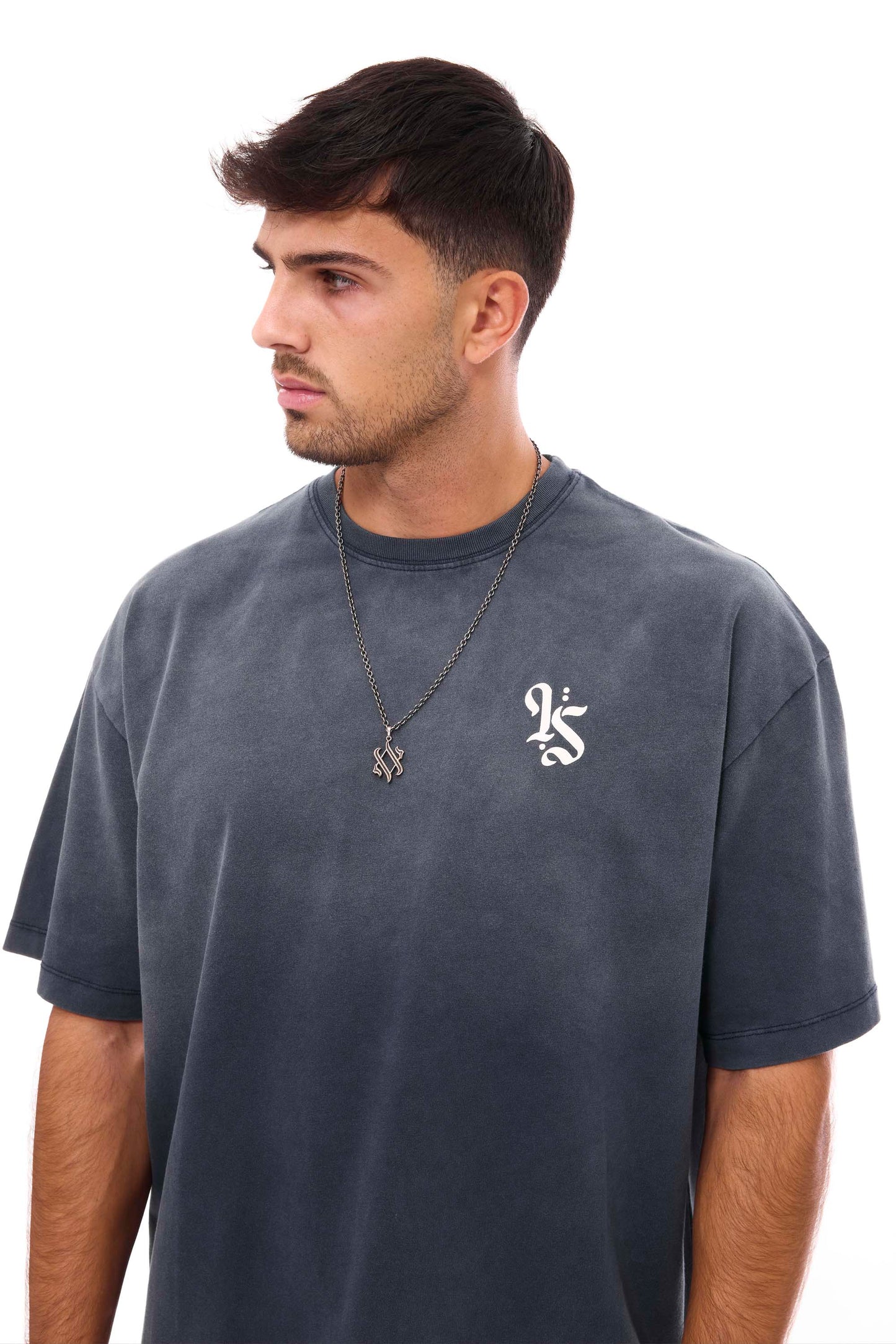 IS LOGO - WASHED BLUE