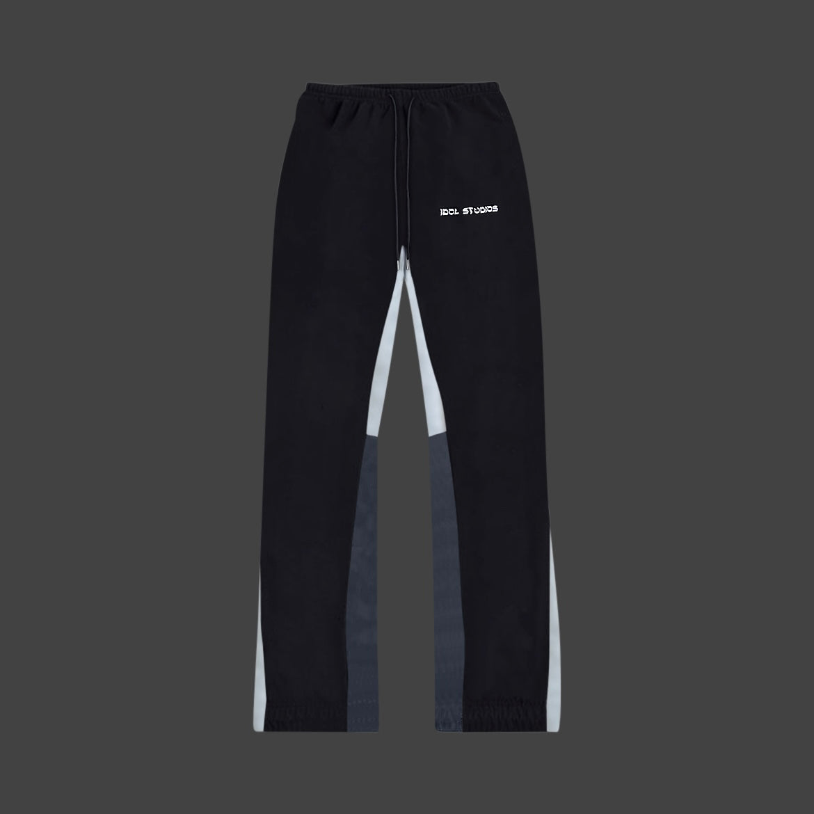 Flare sweatpants - black