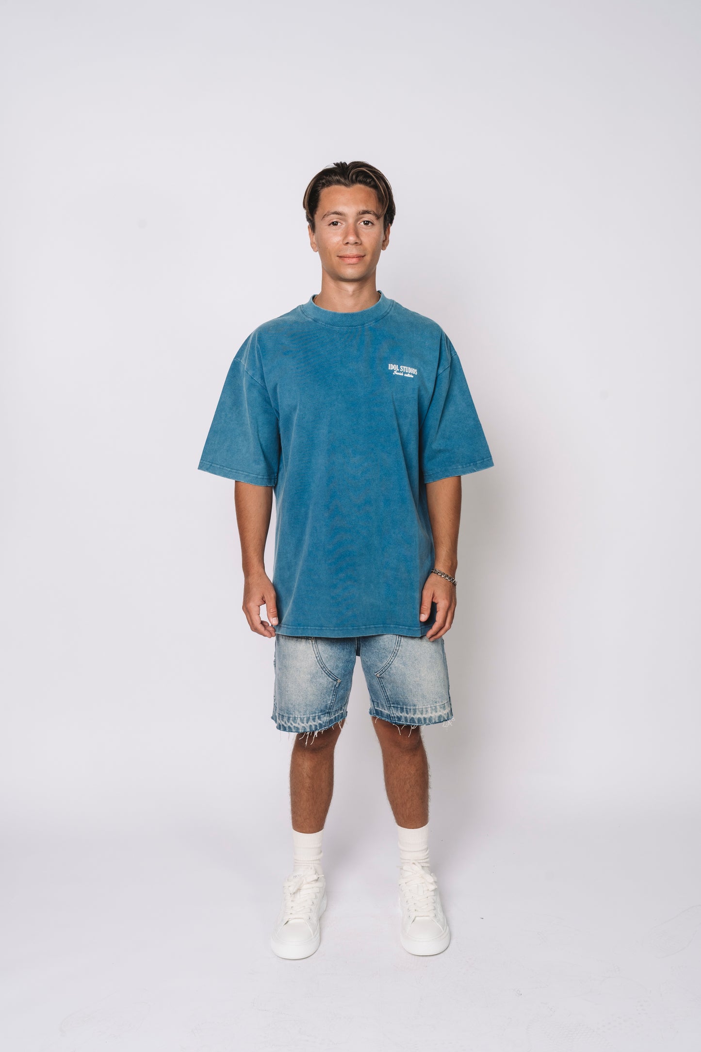 WASHED OCEANIC BLUE - T-SHIRT