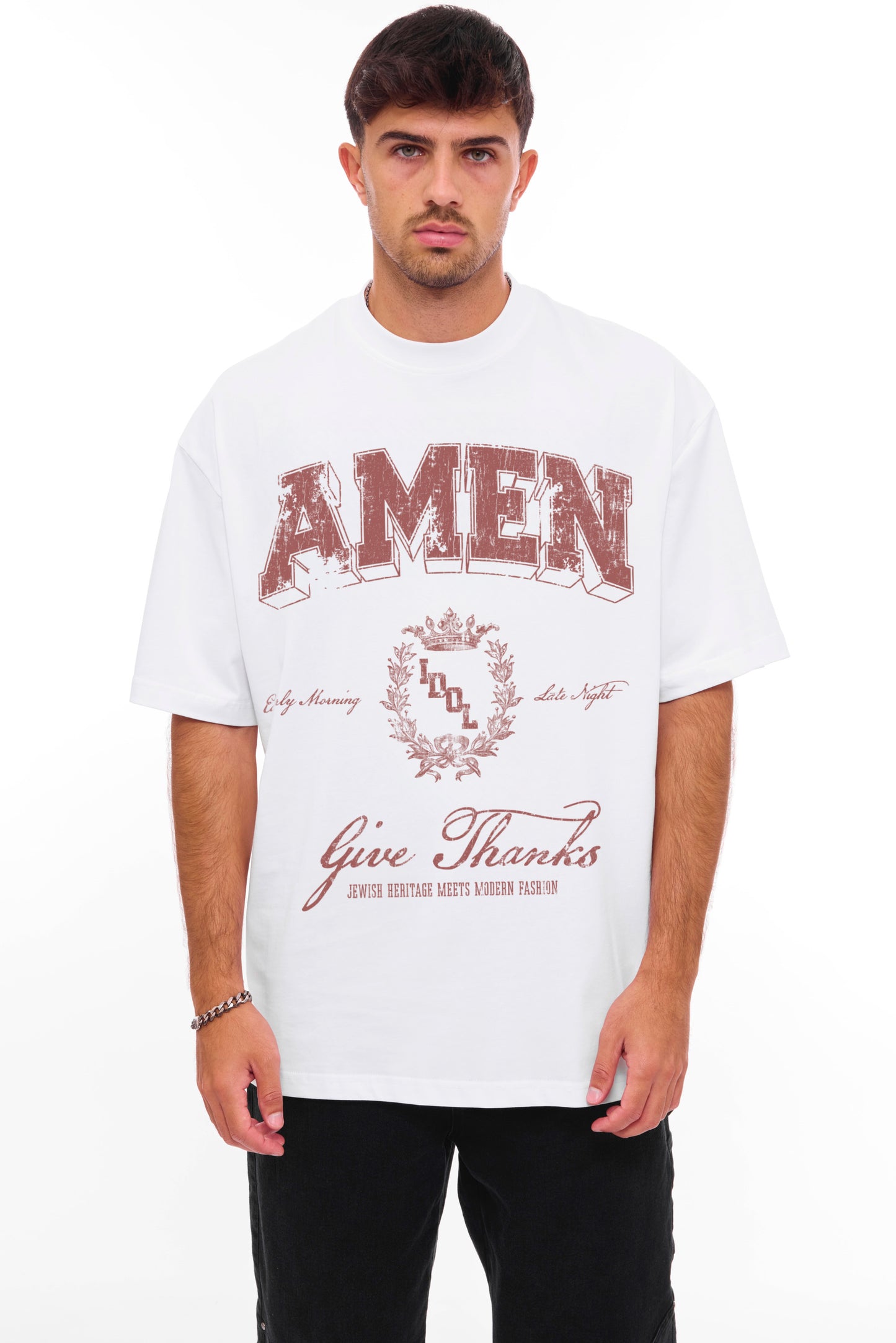 AMEN - WHITE RED