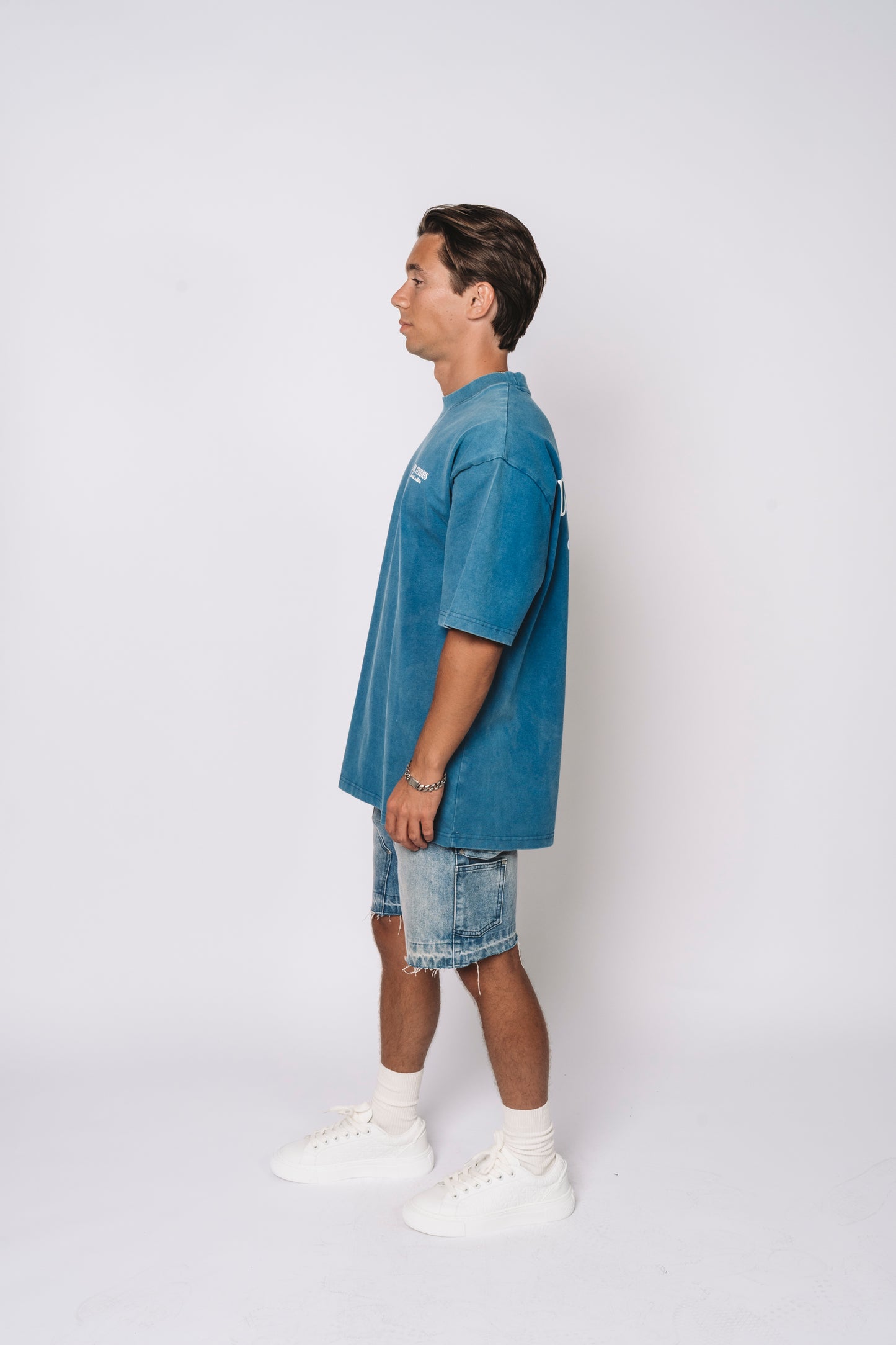 WASHED OCEANIC BLUE - T-SHIRT