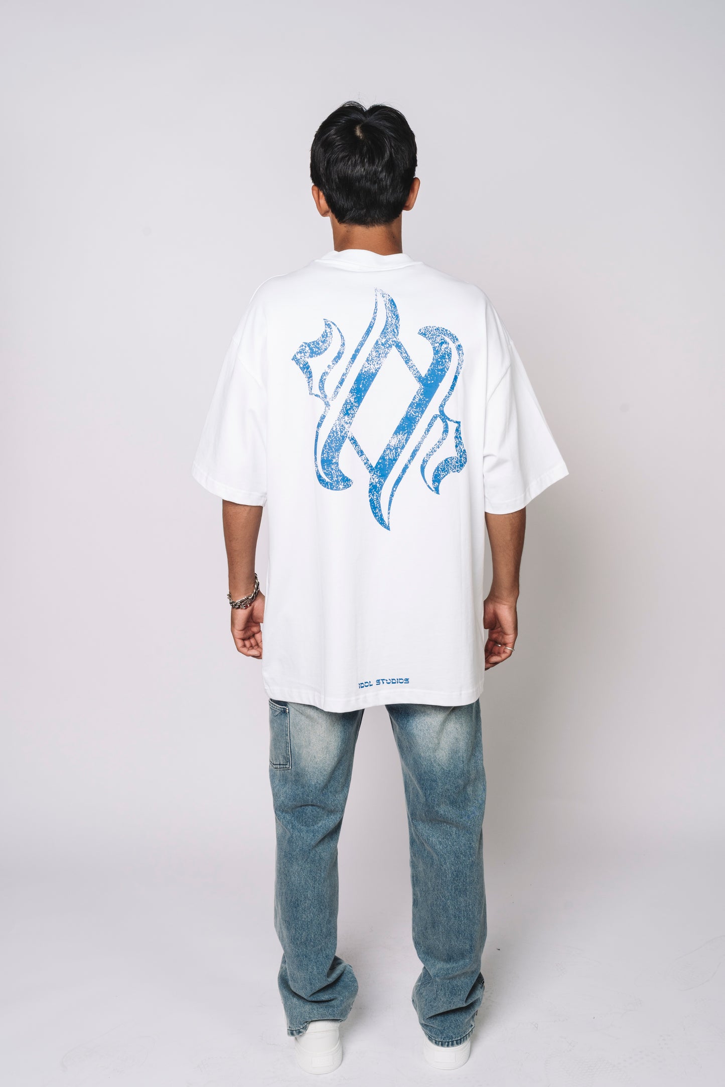 Magen David - white & blue