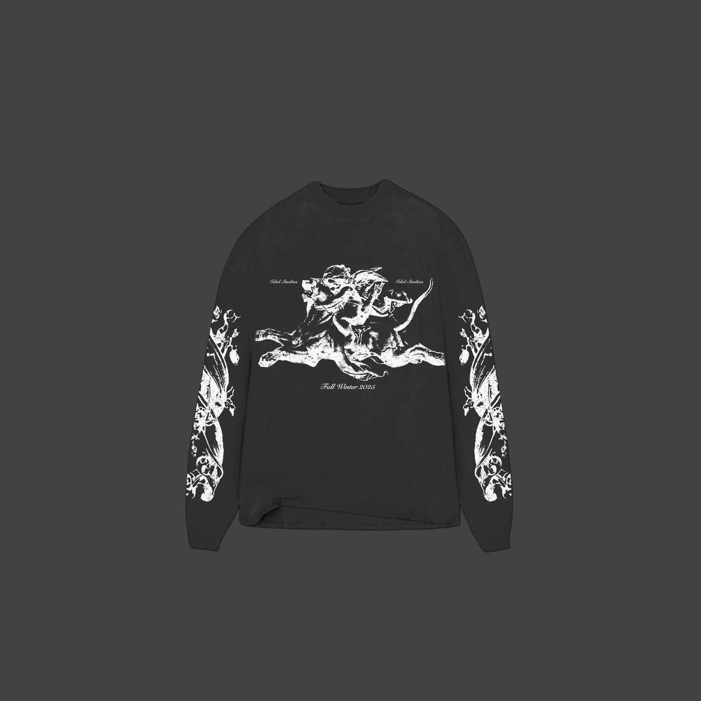 Riding angel - washed black