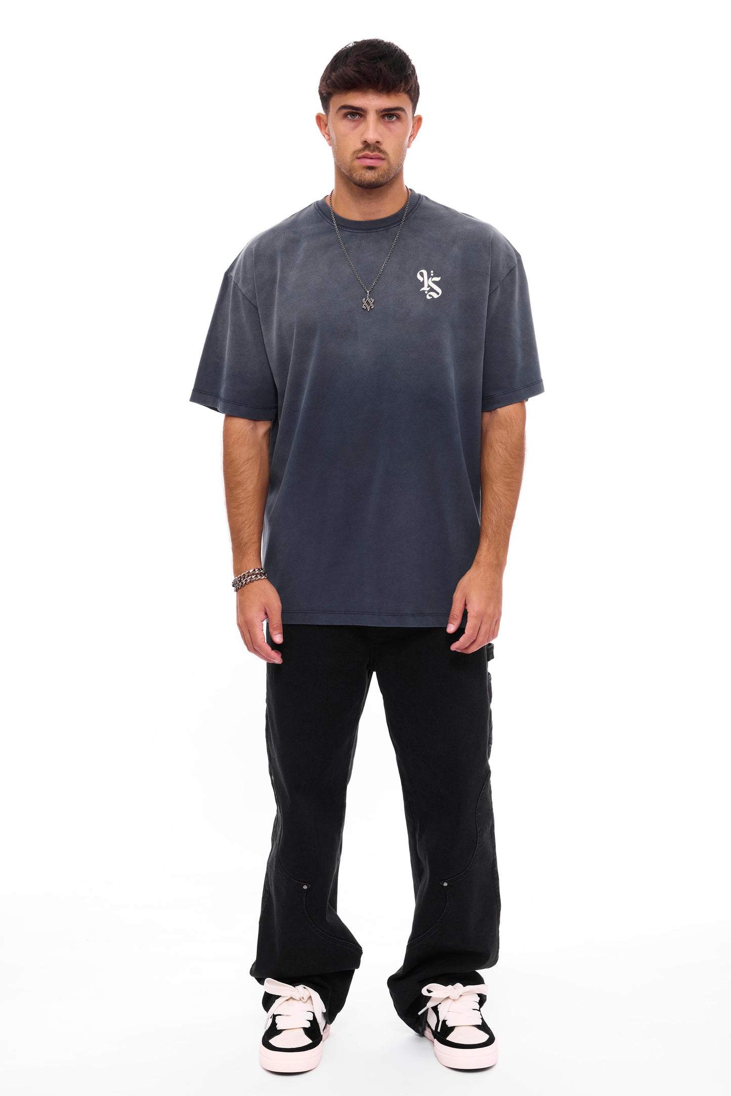 IS LOGO - WASHED BLUE