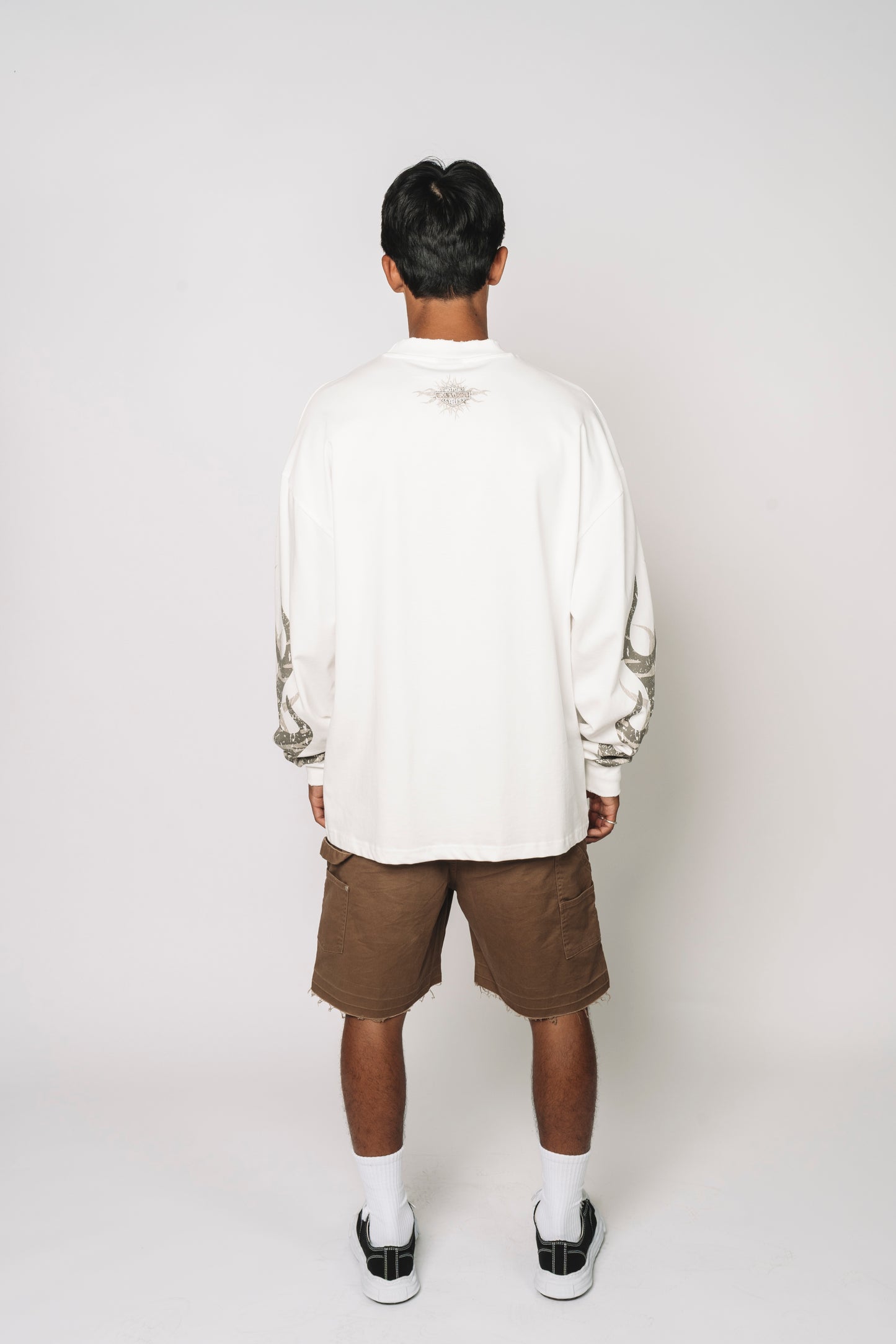 Carpenter shorts - washed tan