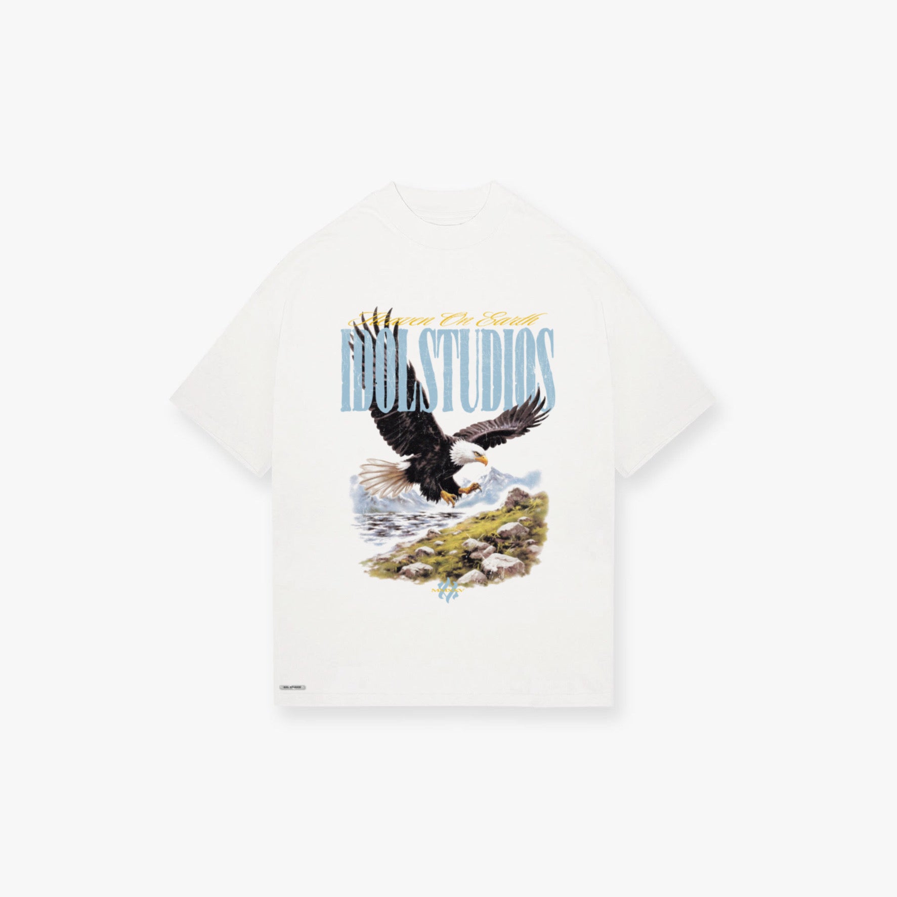 AZURE - WHITE T-SHIRT – IDOL STUDIOS