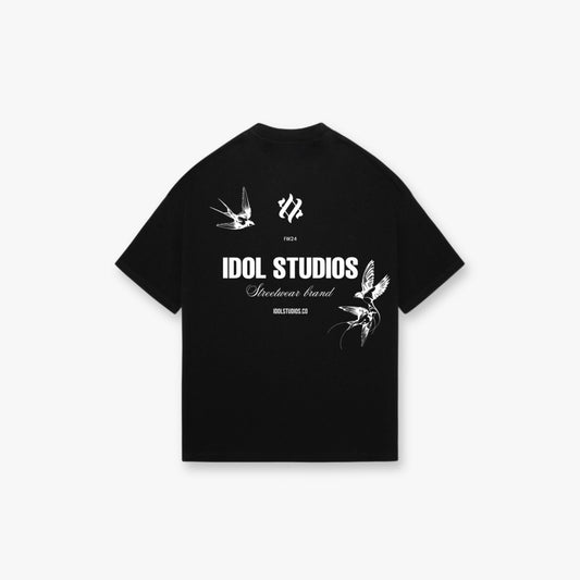 Birds in heaven - black