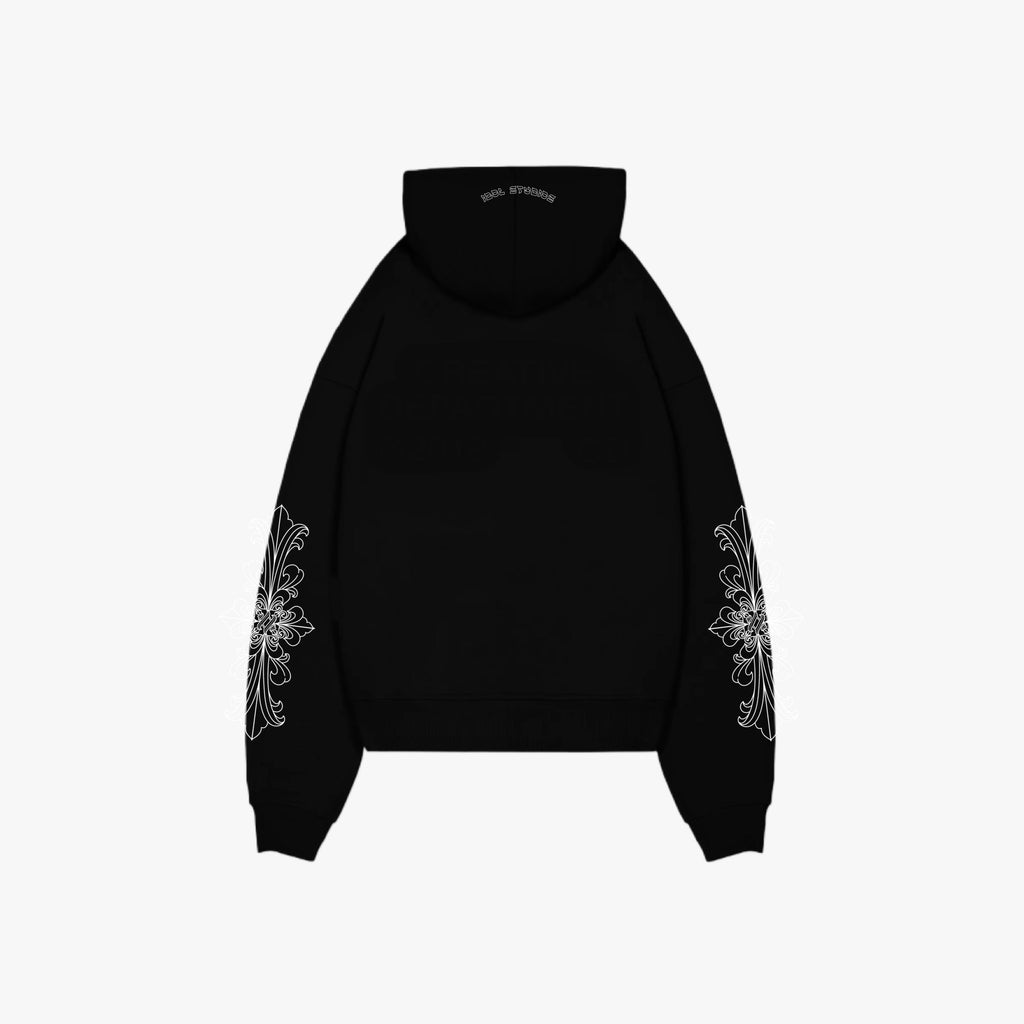 NOCTURNE - BLACK ZIP HOODIE Idolstudios
