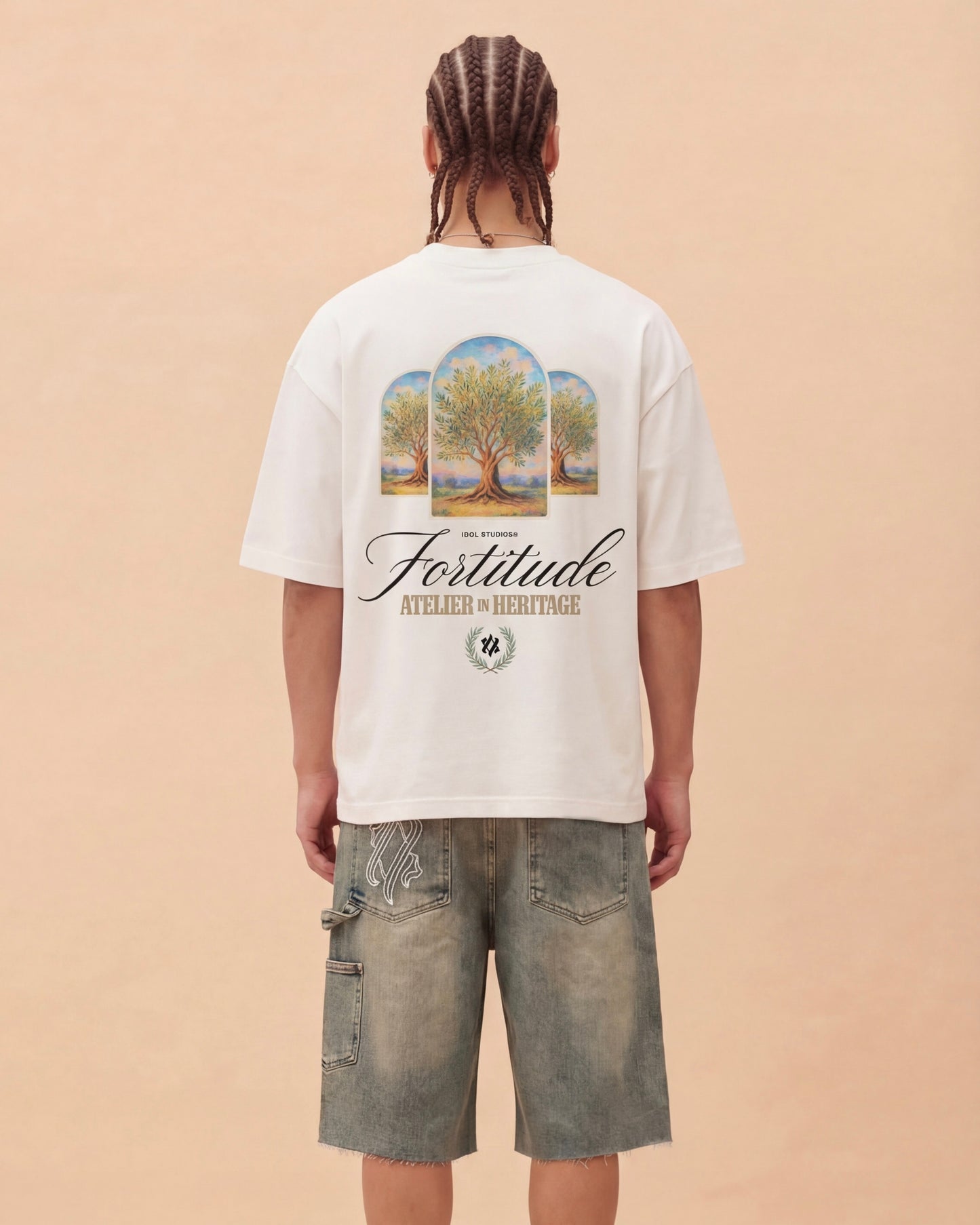 WISDOM - WHITE T-SHIRT Idolstudios