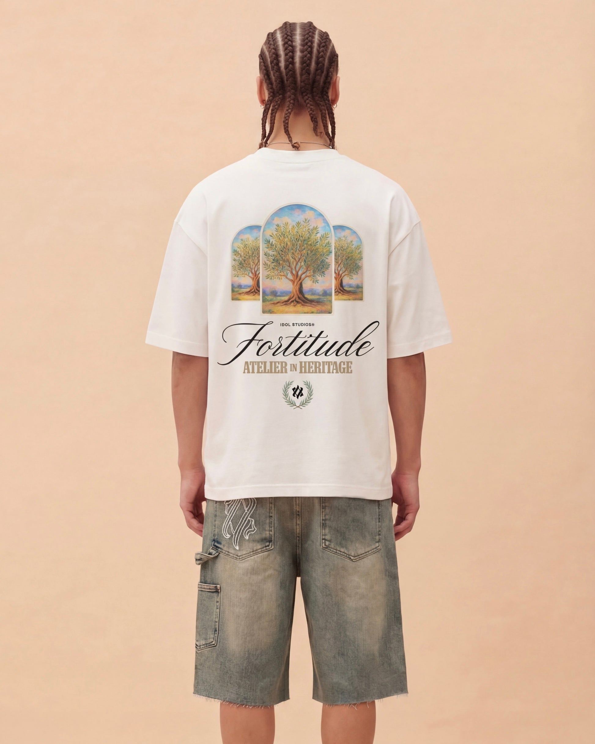 WISDOM - WHITE T-SHIRT Idolstudios