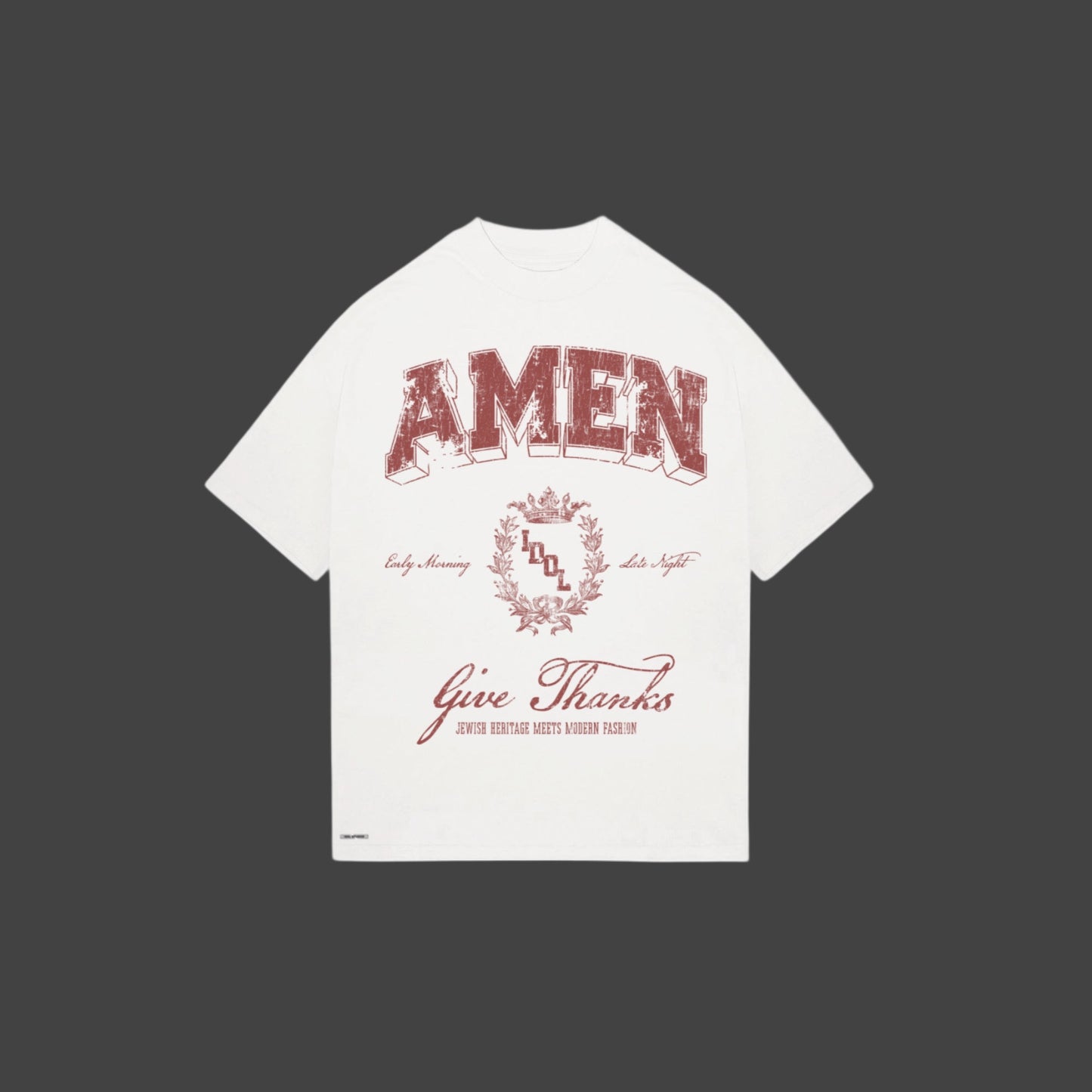AMEN - WHITE RED
