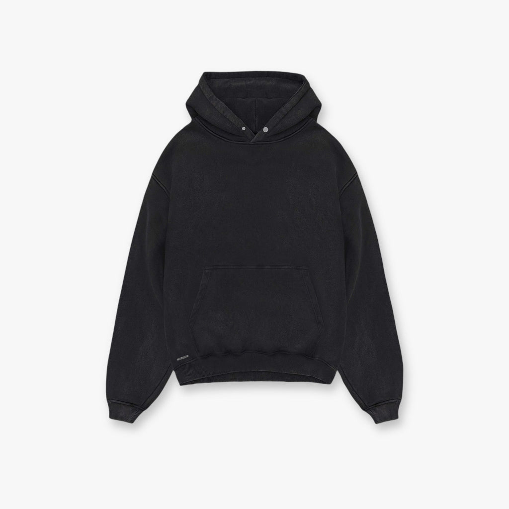 Blank - black washed hoodie Idolstudios