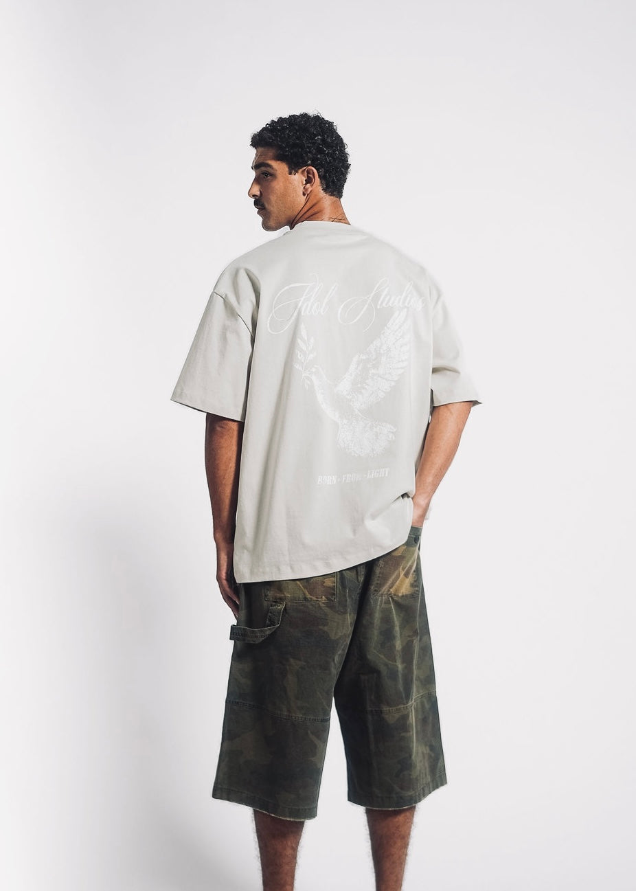 REALM - CREAM T-SHIRT