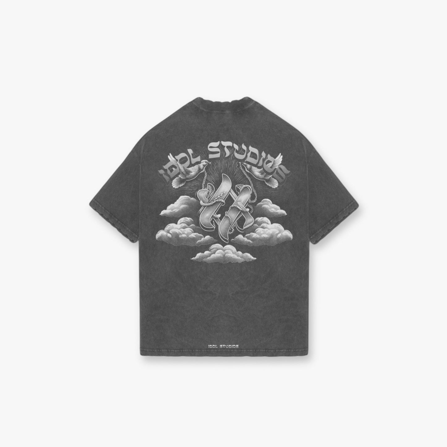 Finding peace - washed grey Idolstudios