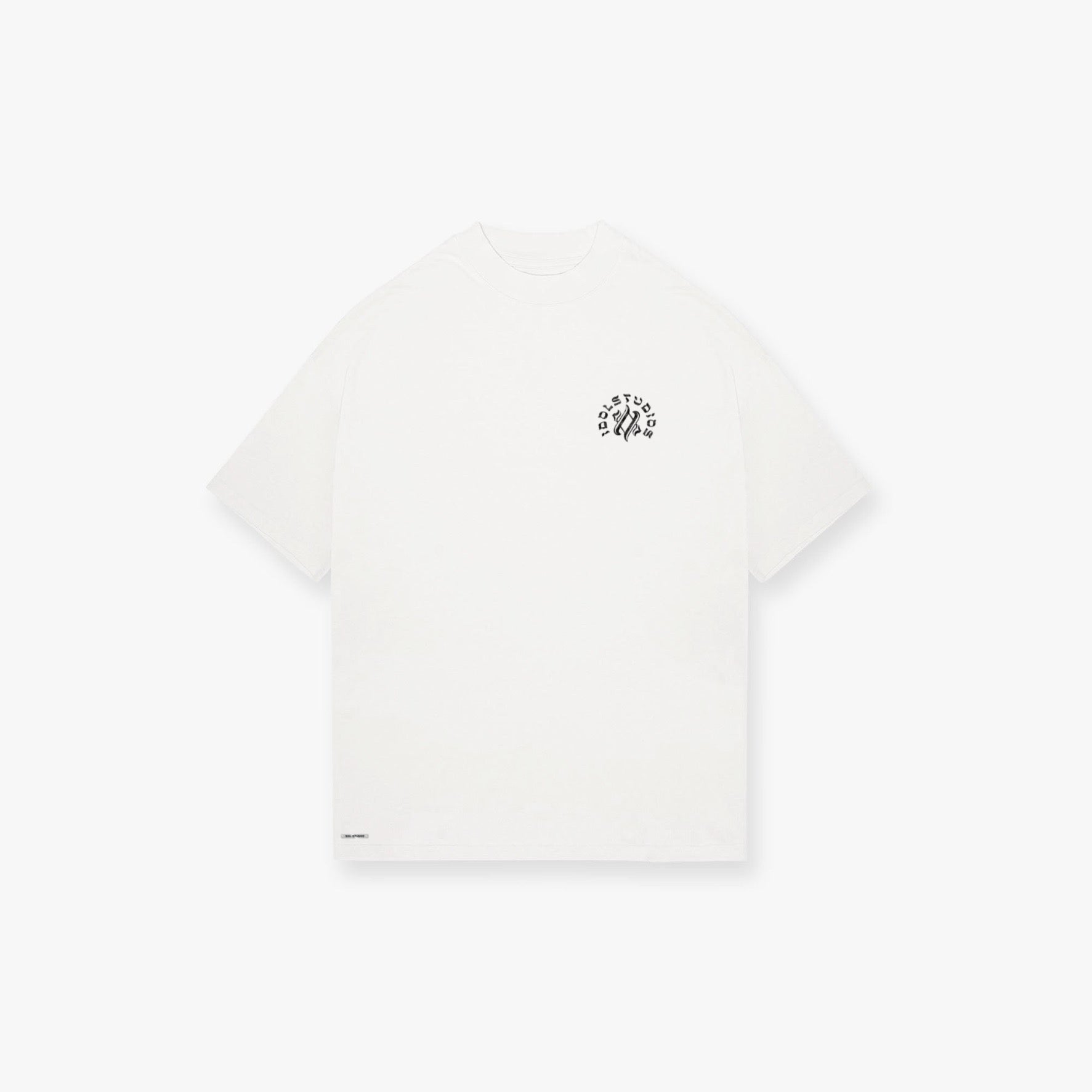 SCROLL LOGO - WHITE Idolstudios