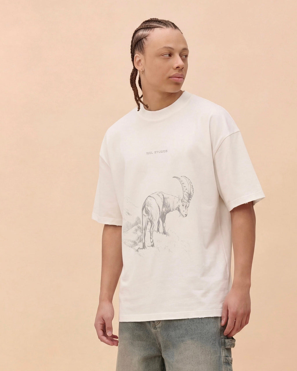 IBEX - CREAM T-SHIRT Idolstudios