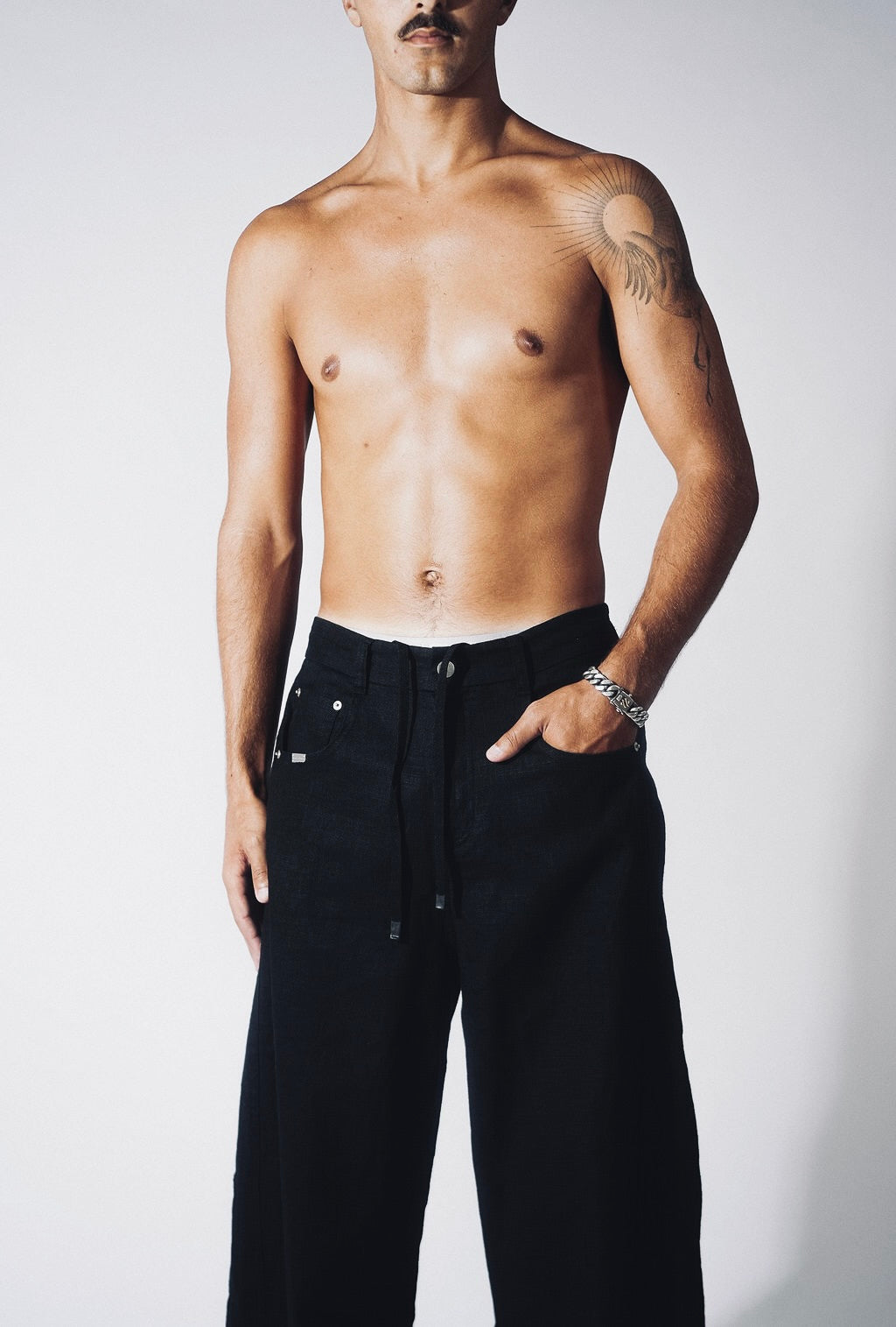 NERO - LINEN PANTS
