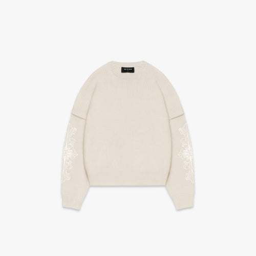 BONE - BEIGE KNIT SWEATER Idolstudios