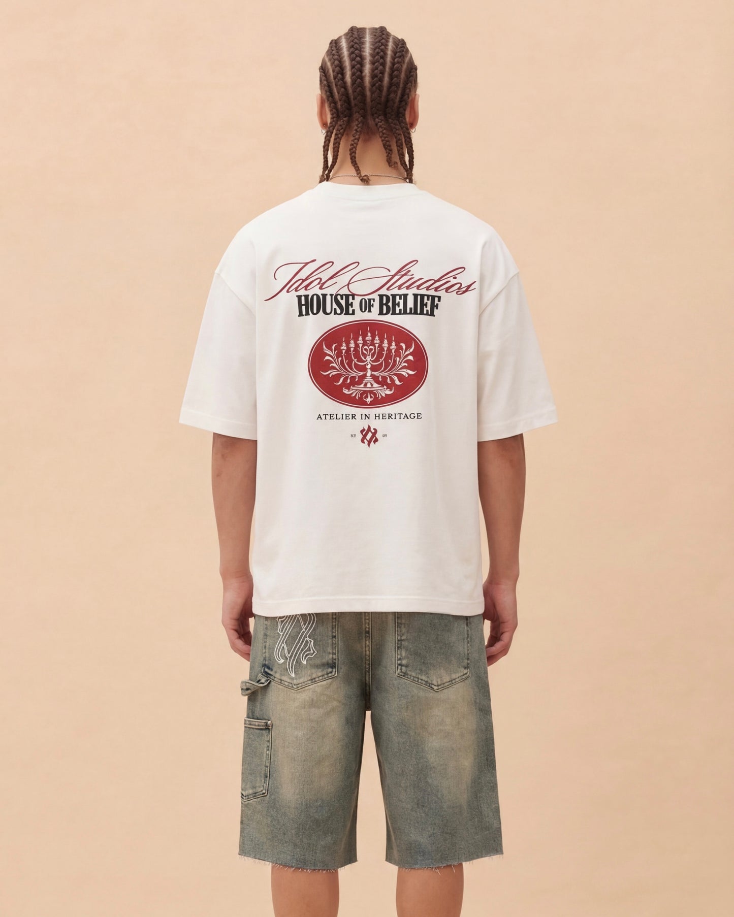 BELIEF - WHITE T-SHIRT Idolstudios