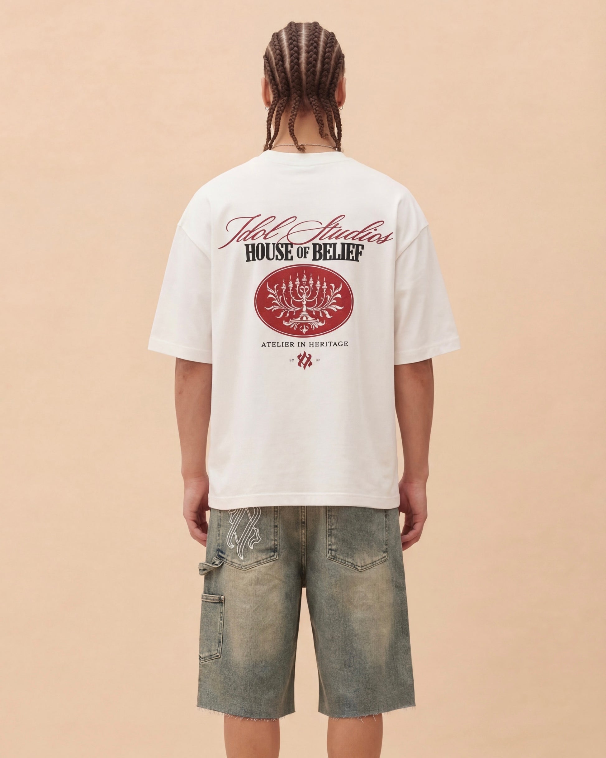 BELIEF - WHITE T-SHIRT Idolstudios