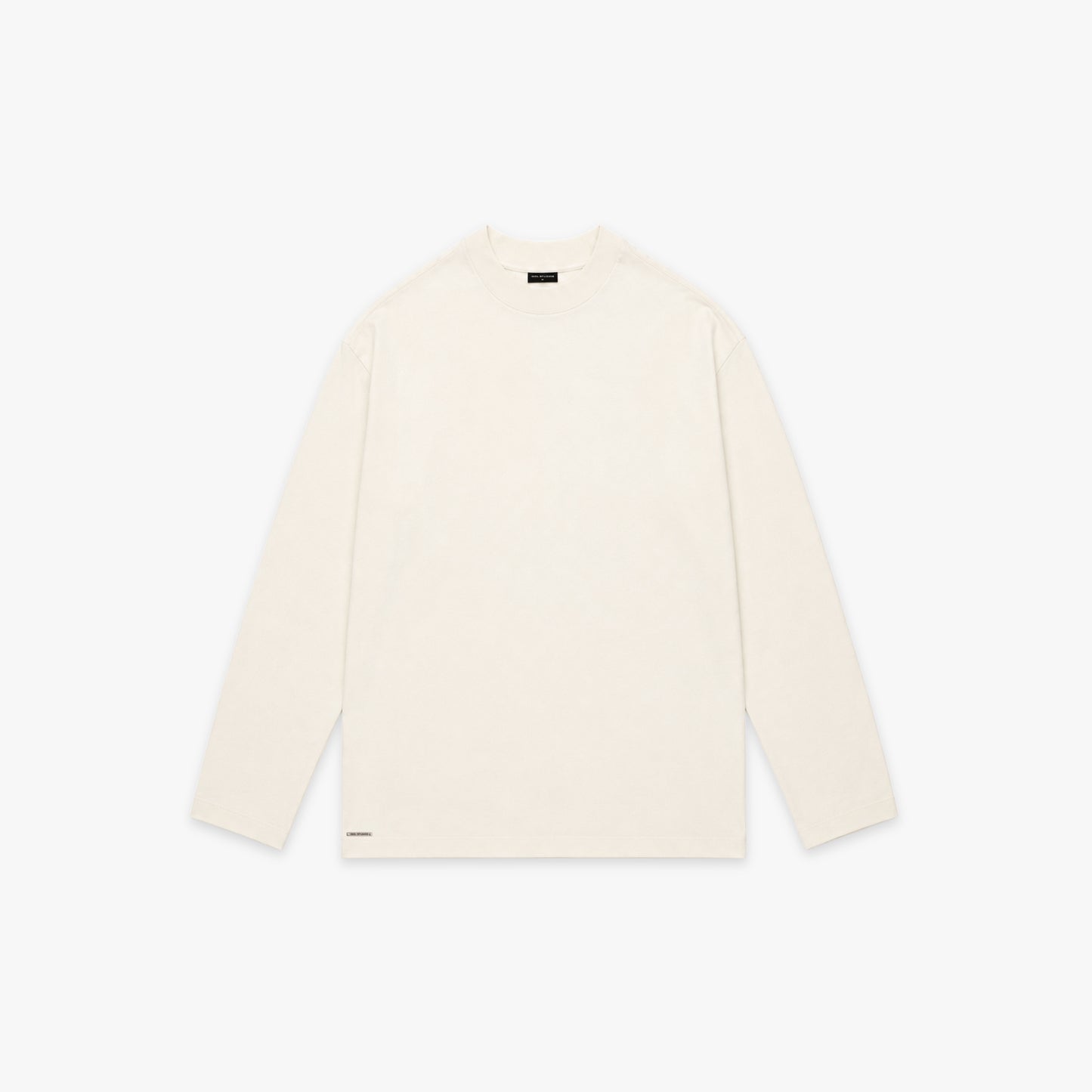 ORG LONG TEE - CREAM