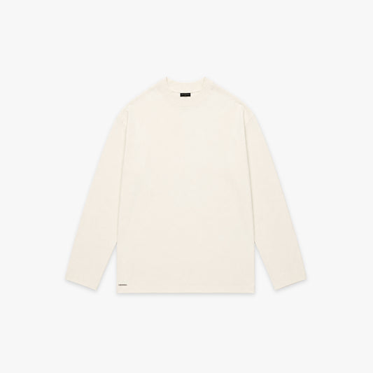 ORG LONG TEE - CREAM