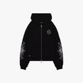 NOCTURNE - BLACK ZIP HOODIE Idolstudios