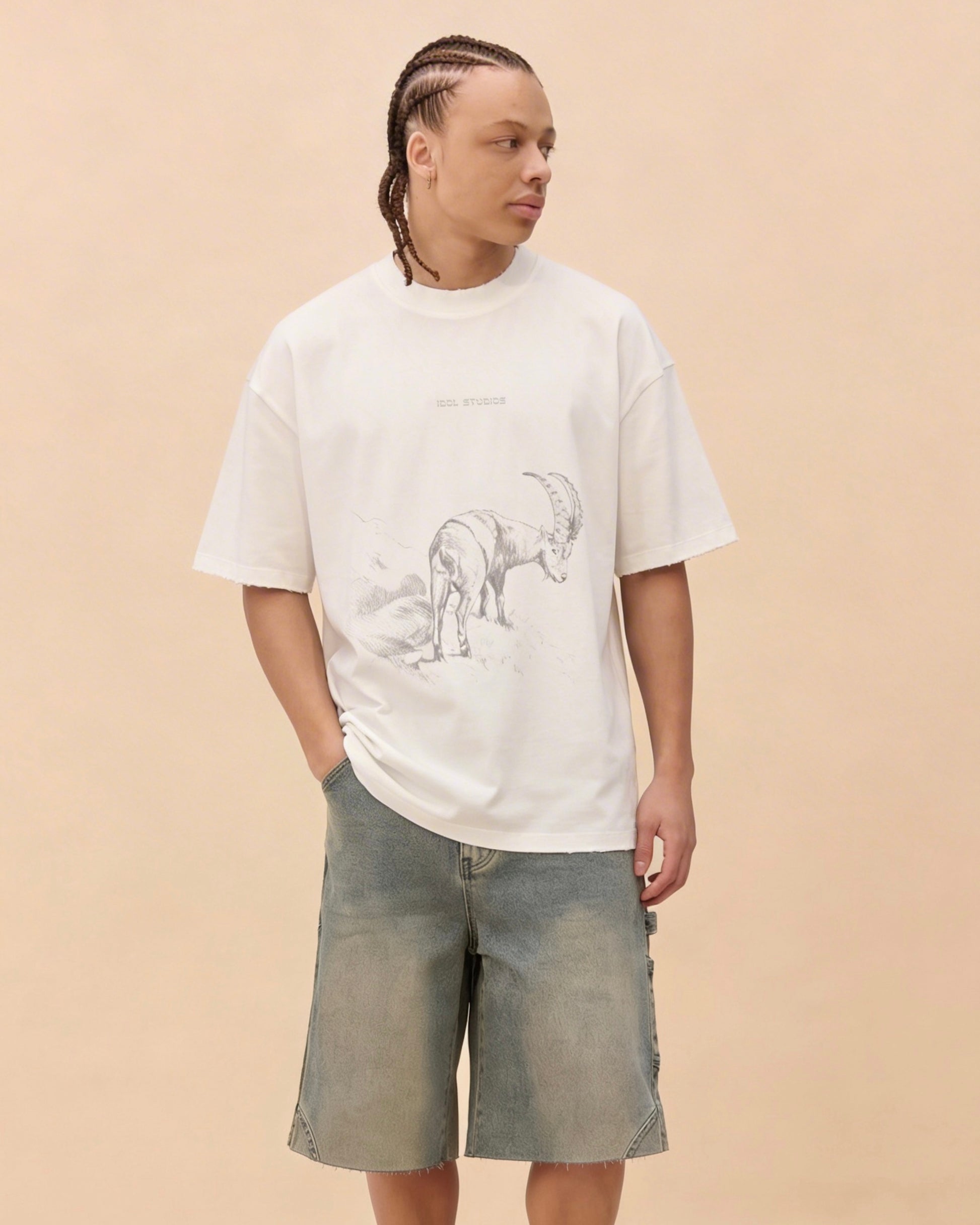 IBEX - CREAM T-SHIRT Idolstudios