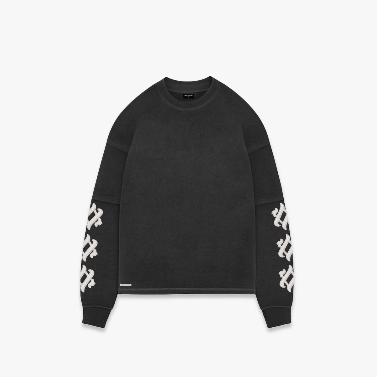 LEATHER - WASHED LONG SLEEVE TEE Idolstudios