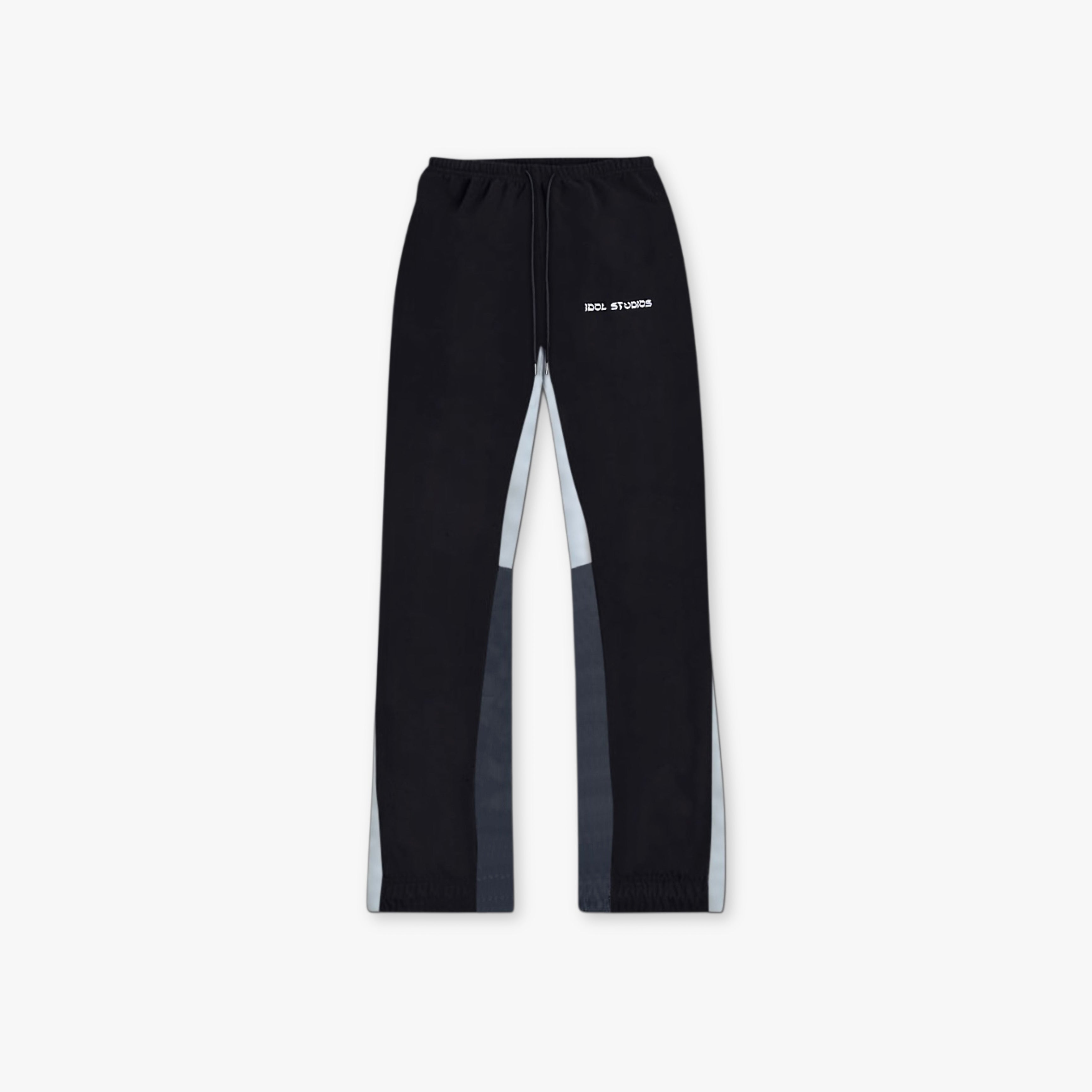 Flare sweatpants - black IDOL STUDIOS