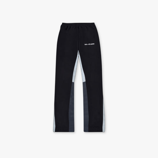 Flare sweatpants - black