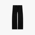 CUT OUT WASHED BLACK DENIM IDOL STUDIOS