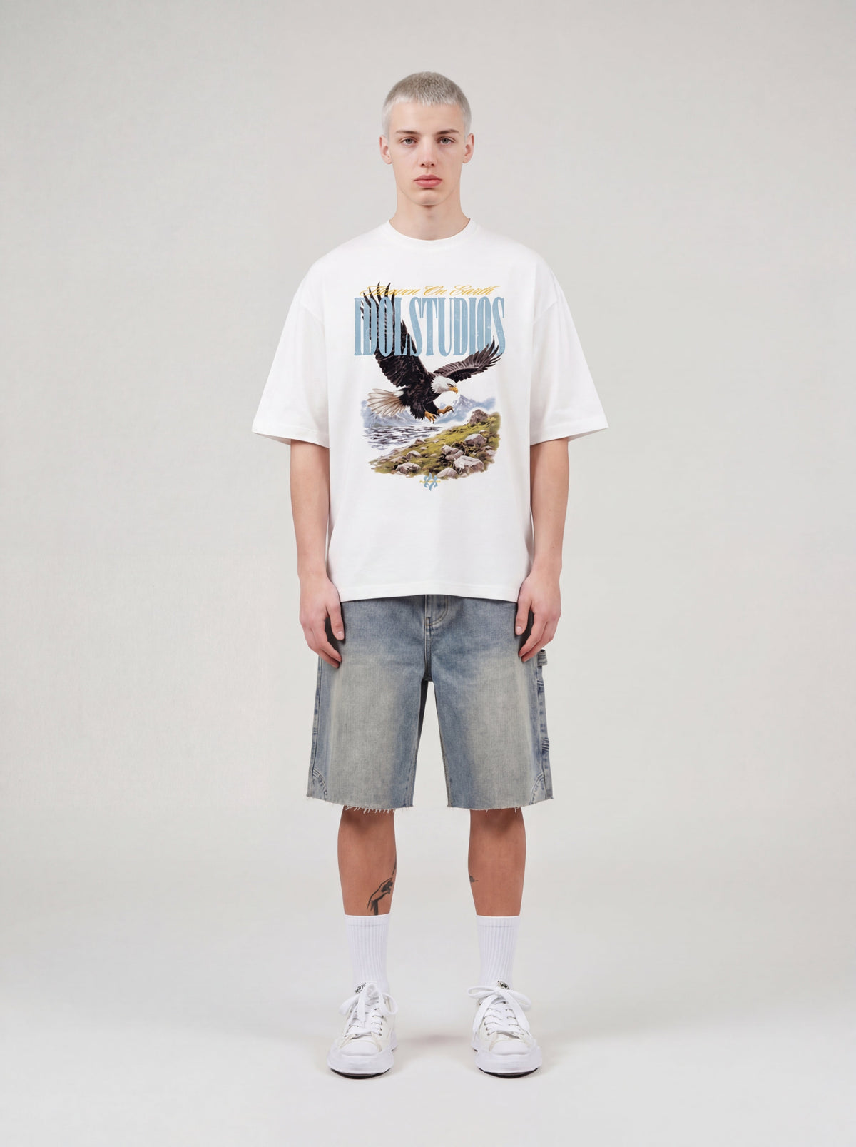 AZURE - WHITE T-SHIRT Idolstudios