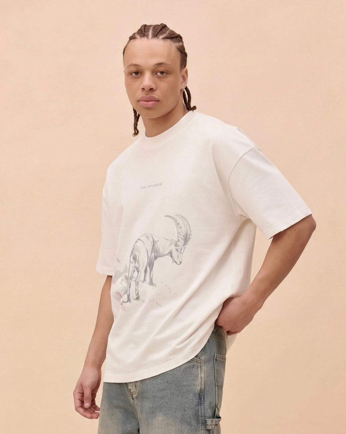 IBEX - CREAM T-SHIRT Idolstudios
