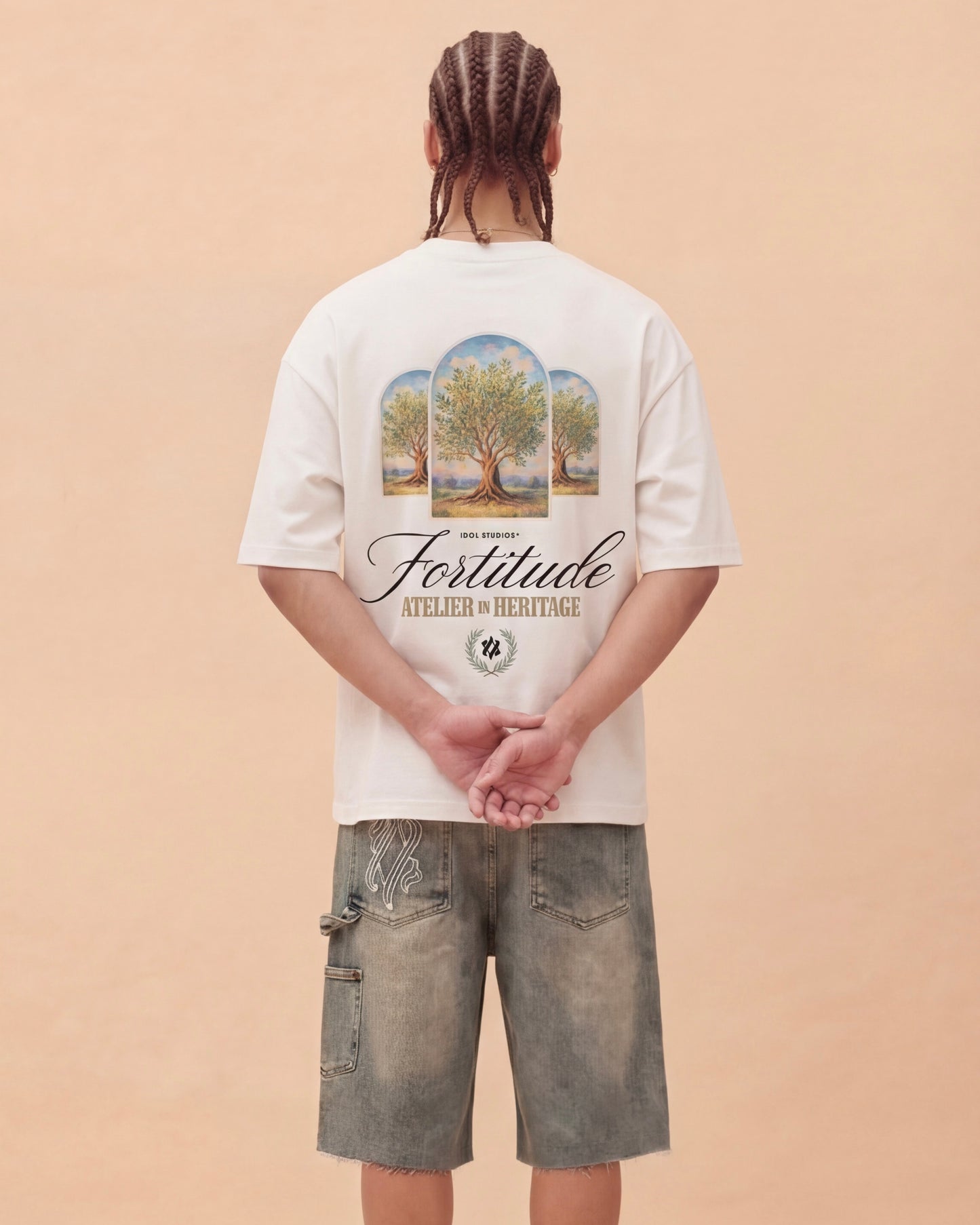 WISDOM - WHITE T-SHIRT Idolstudios