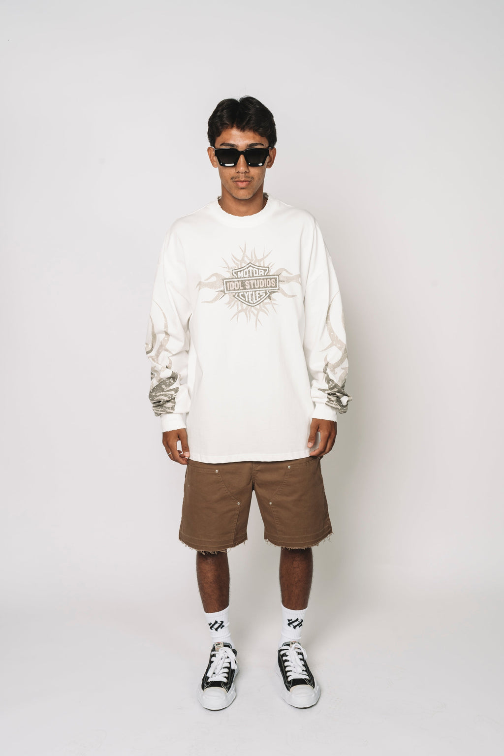 Carpenter shorts - washed tan IDOL STUDIOS