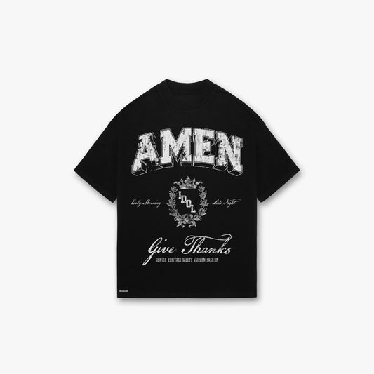 AMEN - BLACK T-SHIRT Idolstudios
