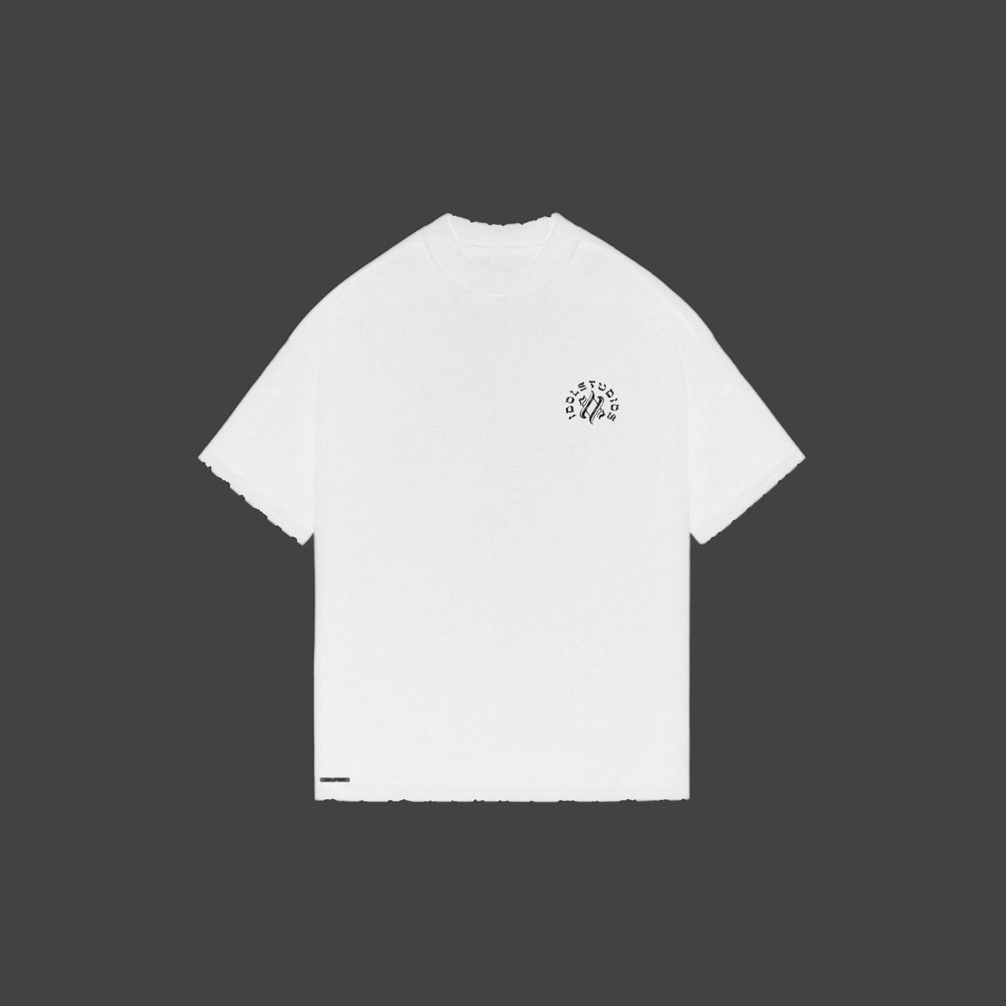 SCROLL LOGO - WHITE