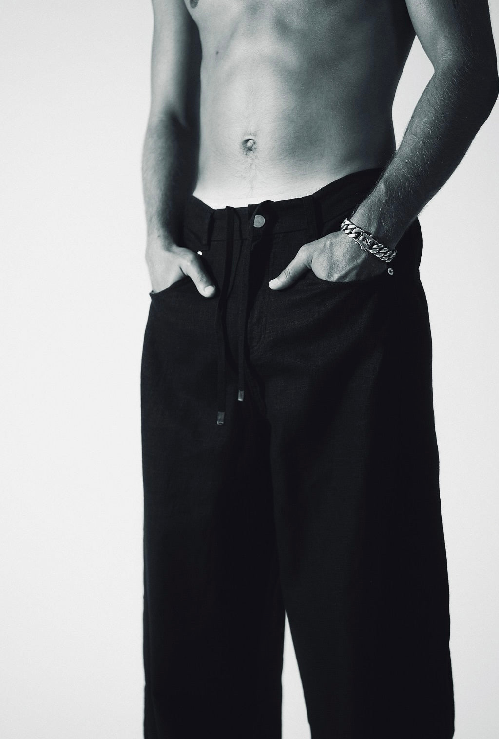 NERO - LINEN PANTS