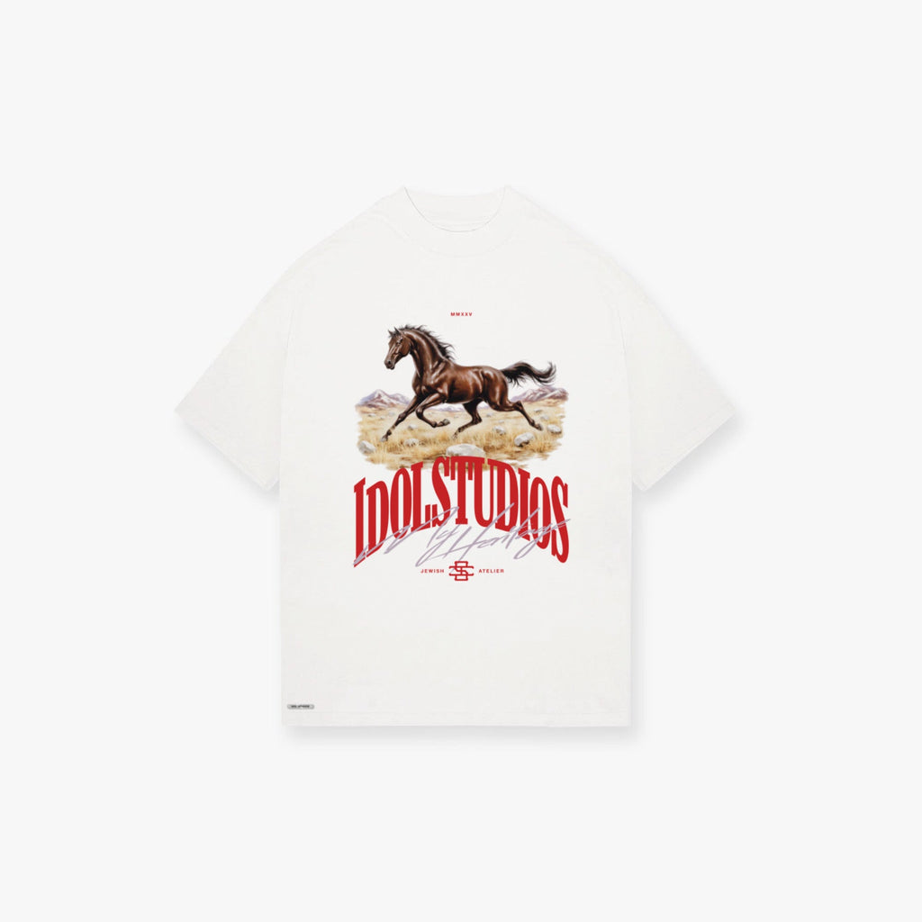 GALLOP - WHITE T-SHIRT Idolstudios