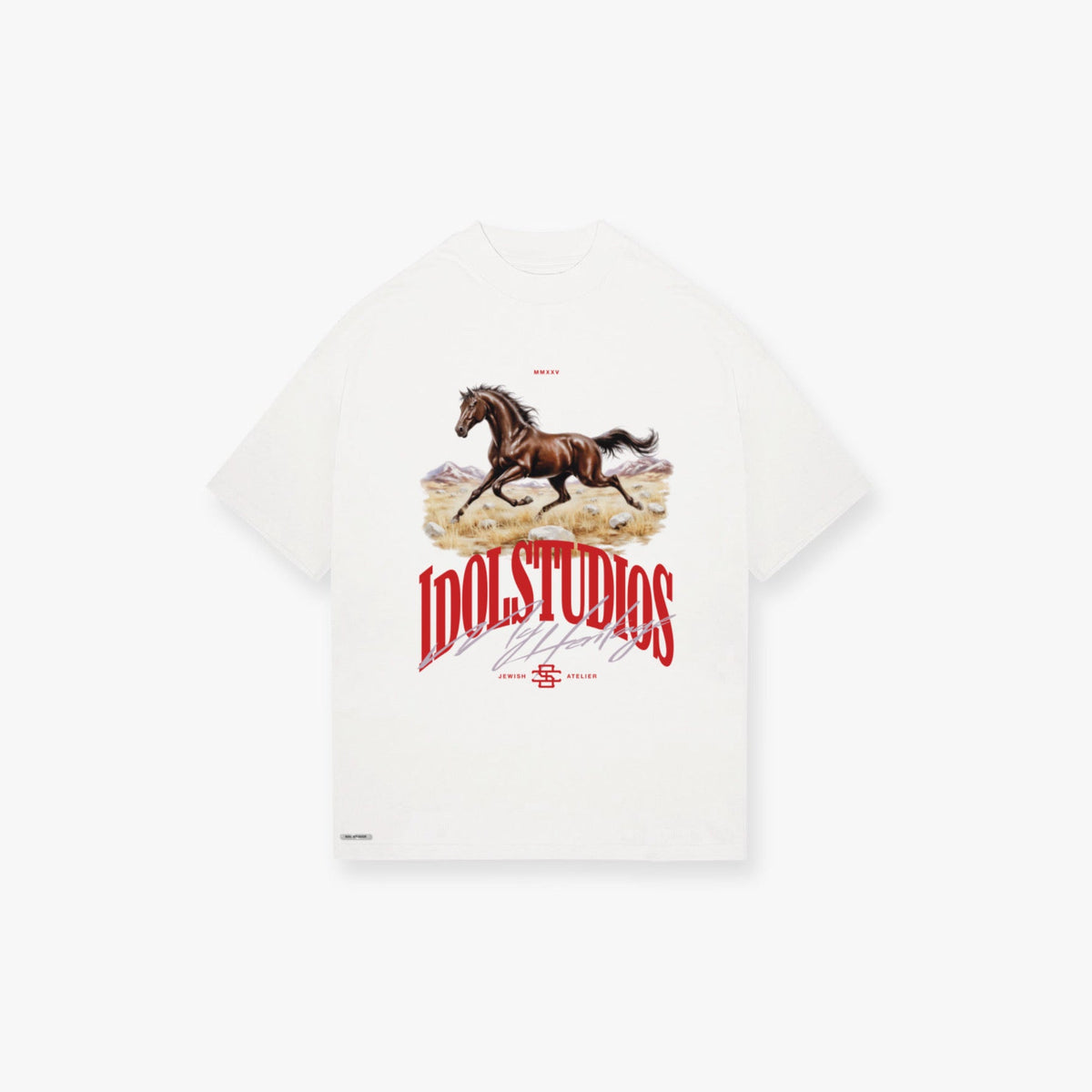 GALLOP - WHITE T-SHIRT Idolstudios