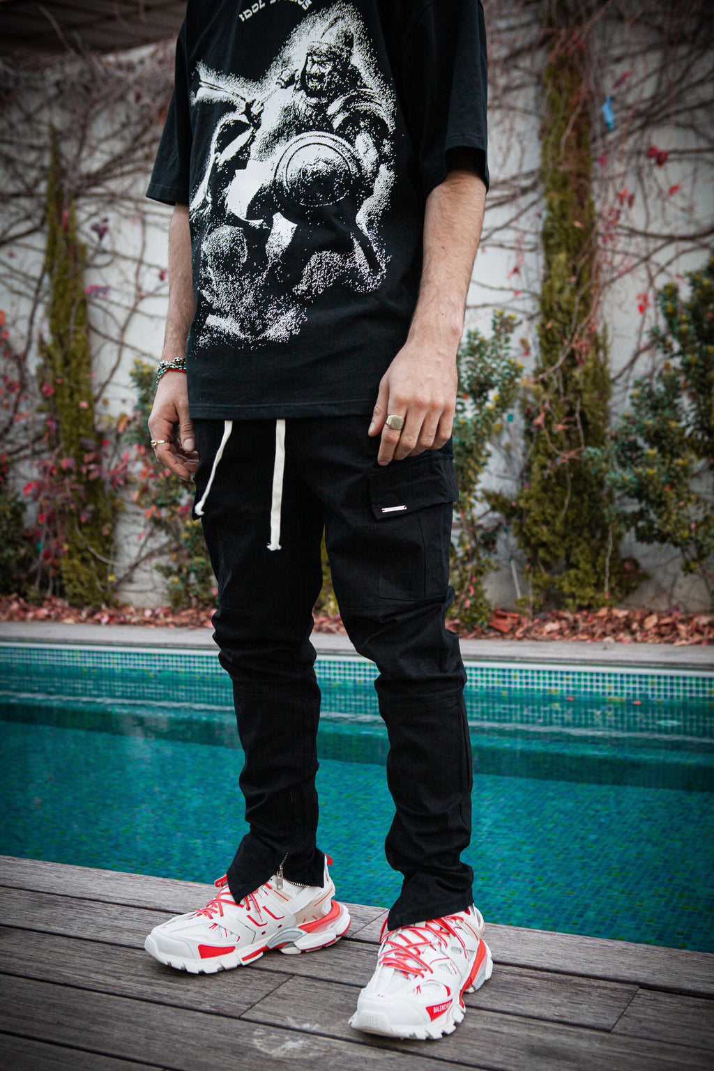 Cargo pants - black panther IDOL STUDIOS