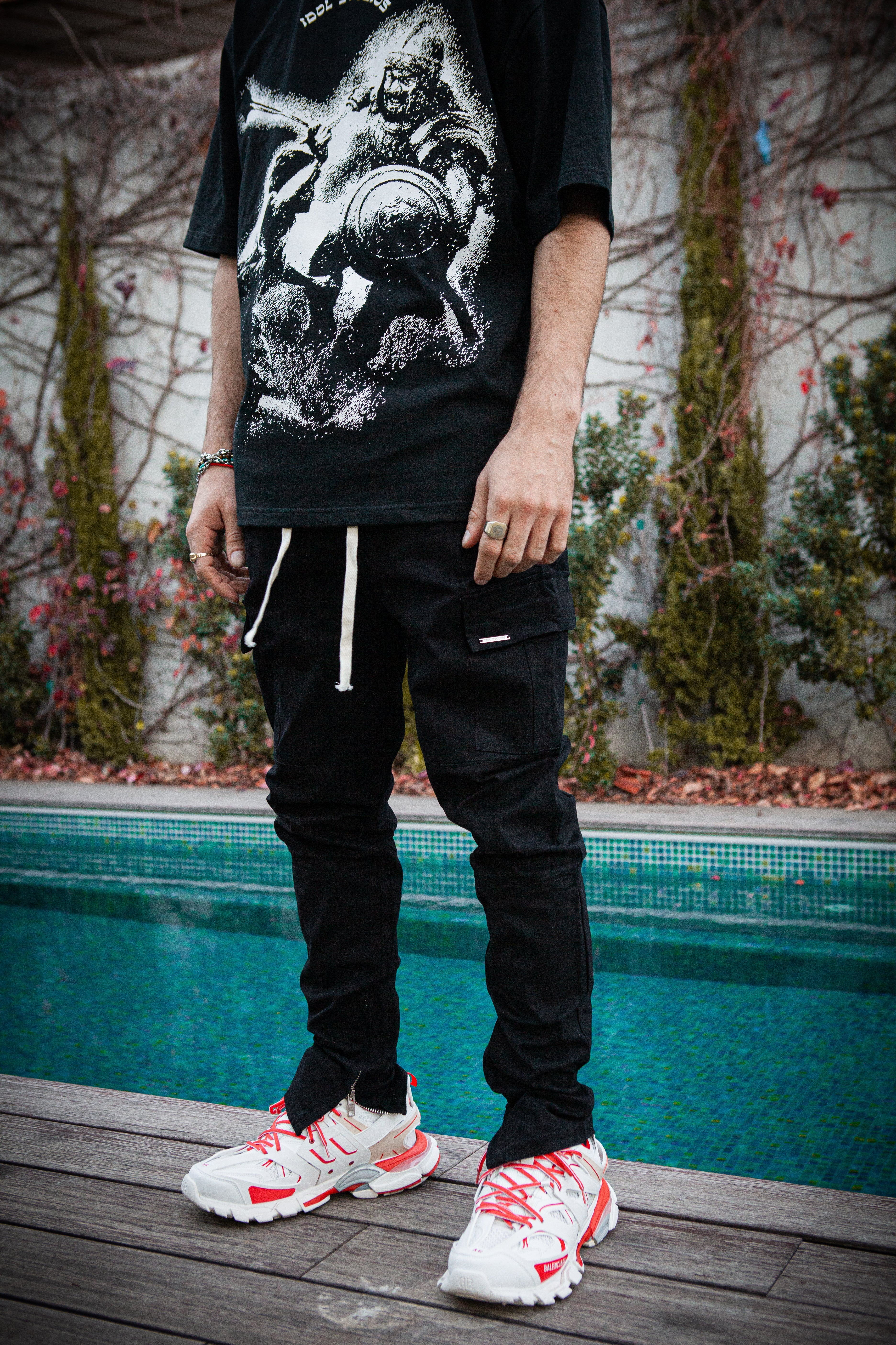 Cargo pants - black panther IDOL STUDIOS