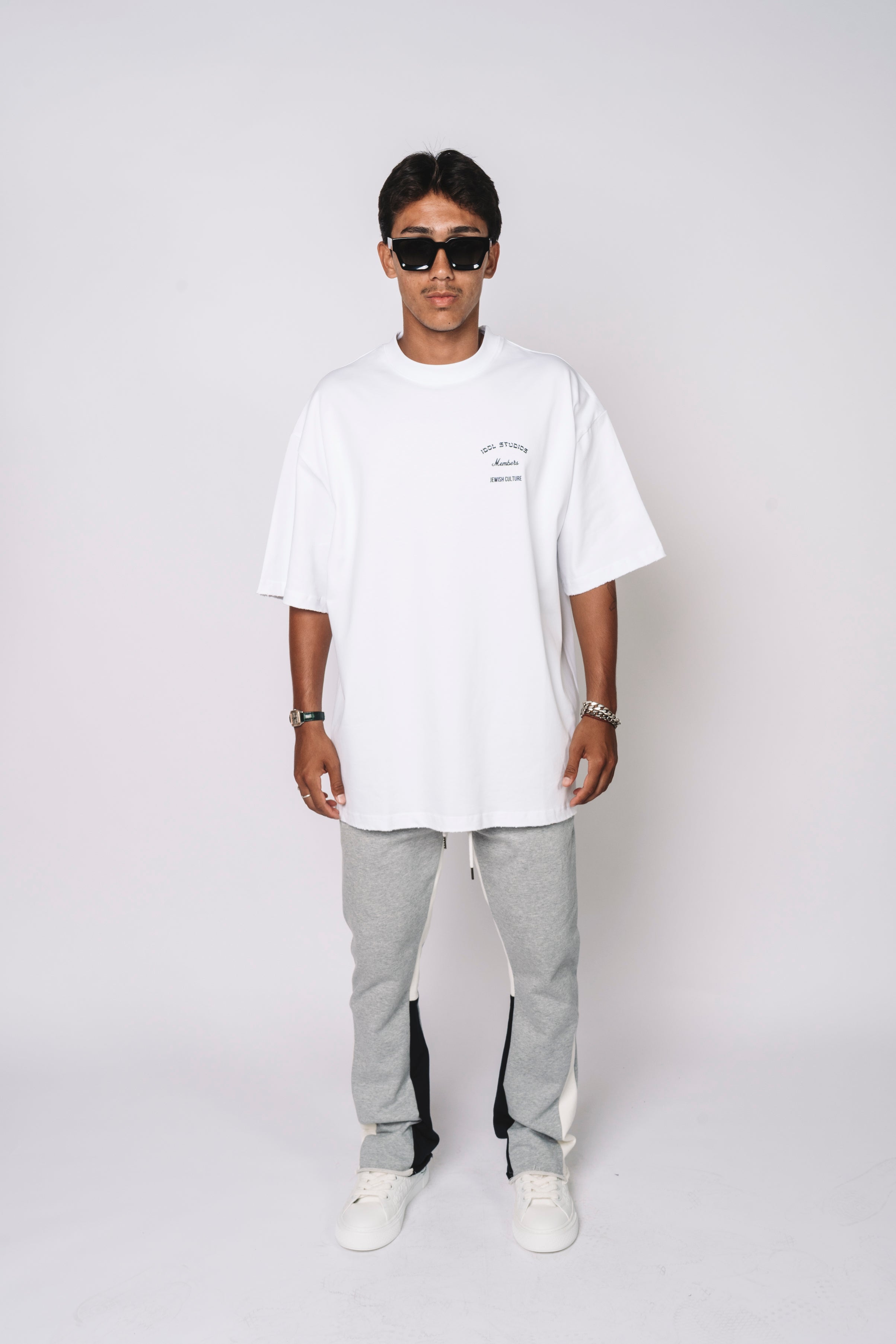 Flare sweatpants - grey IDOL STUDIOS