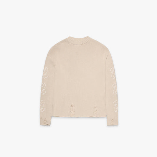 SANDSTONE - BEIGE KNIT SWEATER
