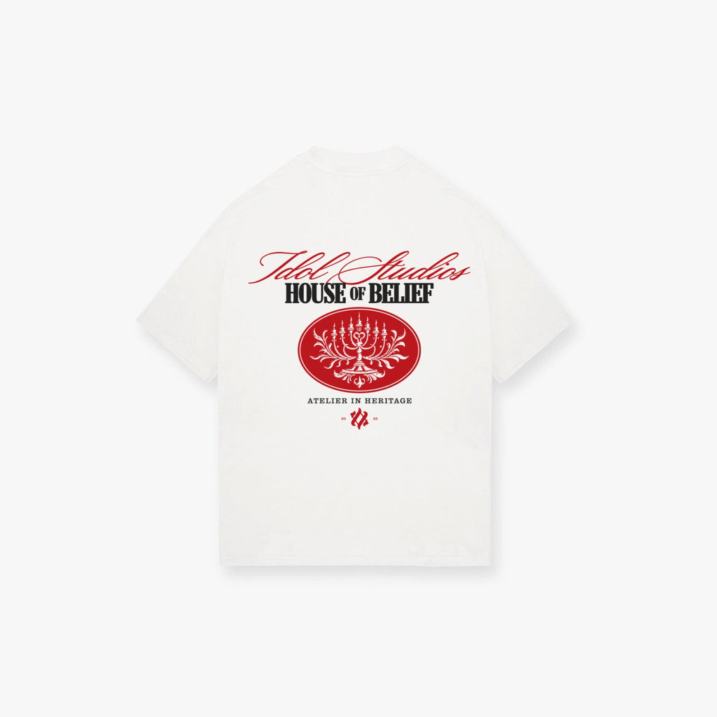 BELIEF - WHITE T-SHIRT Idolstudios